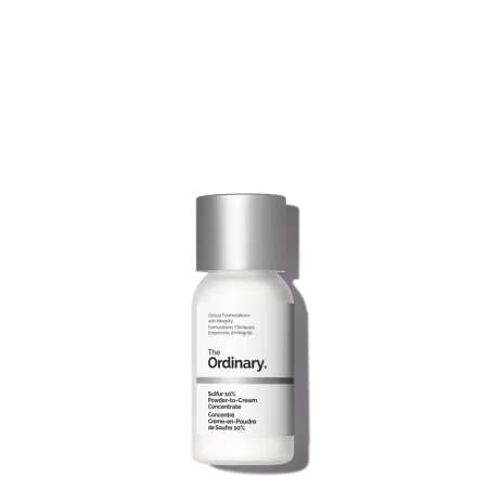 مركز الكبريت 10% مسحوق يتحول إلى كريم the ordinary