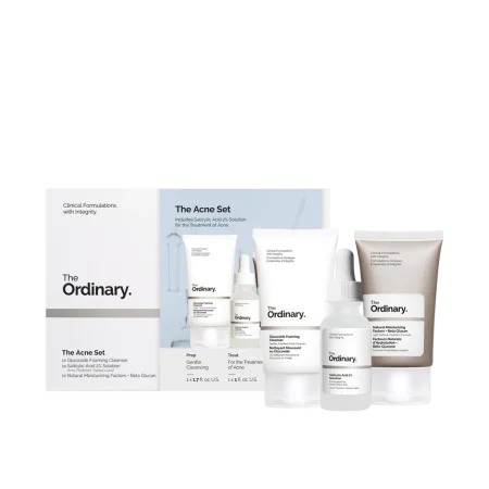 مجموعة علاج حب الشباب the ordinary