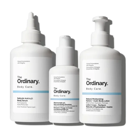 مجموعة العناية بالجسم من The ordinary