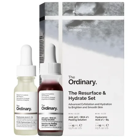 مجموعة تجديد وترطيب البشرة من the ordinary <br> <span class='text-color-warm'>سيتوفر قريباً</span>