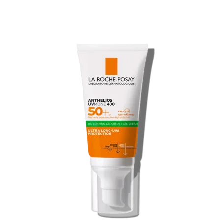 واقي شمس لاروش بوزيه أنثيليوس UVmune 400 – جل كريم للتحكم بالزيوت SPF 50+