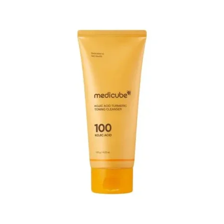 غسول ميديكوب بحمض الكوجيك والكركم لتوحيد لون البشرة Medicube Kojic Acid Turmeric Toning Cleanser