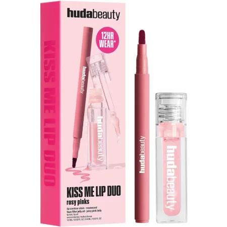 مجموعة أحمر الشفاه هدى بيوتي Kiss Me Lip Duo <br> <span class='text-color-warm'>سيتوفر قريباً</span>