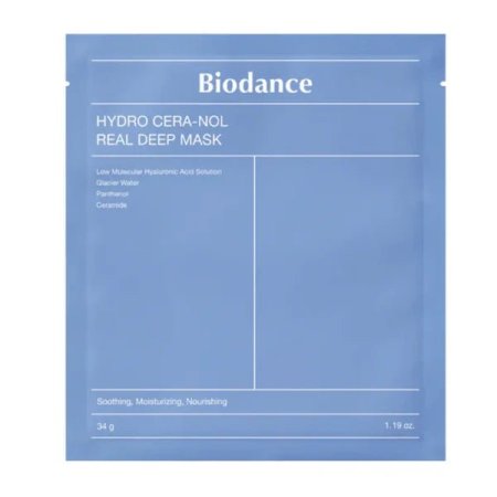 قناع ورقي للوجه Biodance – Hydro Cera-Nol Real Deep Mask