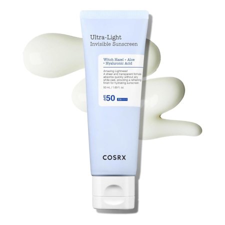 COSRX واقي الشمس الخفيف غير المرئي SPF50+