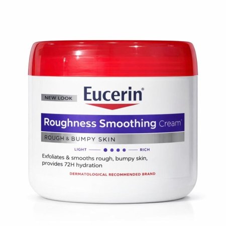 كريم Eucerin Roughness Relief لعلاج خشونة البشرة.
