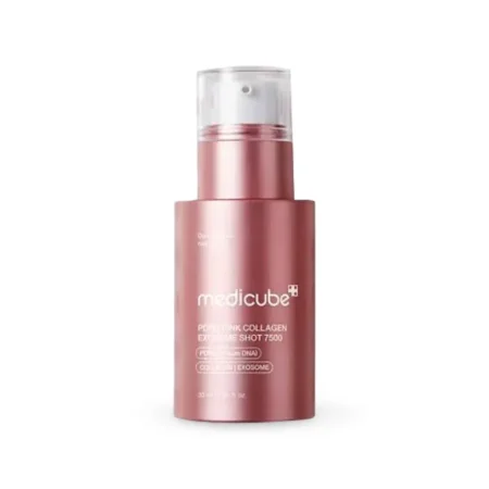 سيروم ميديكيوب بالكولاجين الوردي والإكسوسوم للعناية بالمسام Medicube Pore Pink Collagen Exosome Shot 7500 <br> <span class='text-color-warm'>سيتوفر قريباً</span>