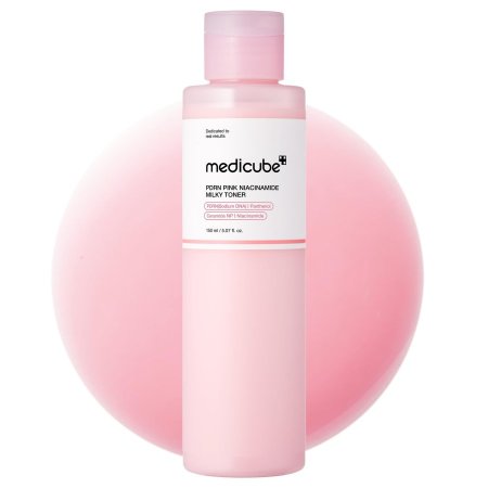 ميديكوب تونر الحليب الوردي بالنياسيناميد Medicube PDRN Pink Niacinamide Milky Toner