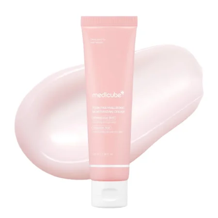 ميديكوب كريم ترطيب هيالورونيك الوردي Medicube PDRN Pink Hyaluronic Moisturizing Cream <br> <span class='text-color-warm'>سيتوفر قريباً</span>