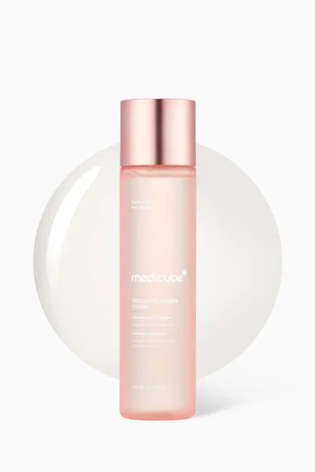 ميديكوب تونر الكولاجين الثلاثي الوردي Medicube Triple Collagen Toner <br> <span class='text-color-warm'>سيتوفر قريباً</span>