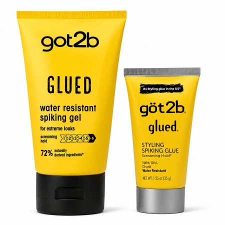 جل تصفيف الشعر Schwarzkopf got2b Glued المقاوم للماء.