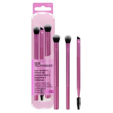 طقم ريل تكنيكس لفرش ظلال العيون والدمج (Real Techniques Eye Shade + Blend Set)