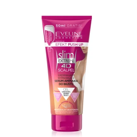 سيروم شد وتكثيف منطقة الصدر 4D – Eveline Slim Extreme 4D Scalpel Push Up Bust Serum