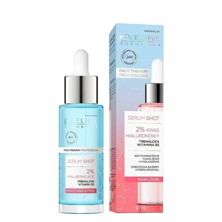 سيروم حمض الهيالورونيك 2% – EVELINE Cosmetics (2% Hyaluronic Acid Serum Shot)