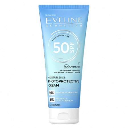 كريم واقٍ من الشمس المرطب SPF 50+ – EVELINE Cosmetics (Moisturizing Photoprotective Cream SPF 50+)