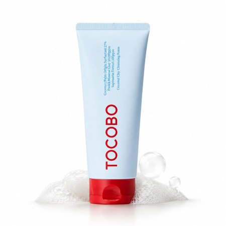 غسول الوجه بالطين وجوز الهند توكوبو (TOCOBO Coconut Clay Cleansing Foam)