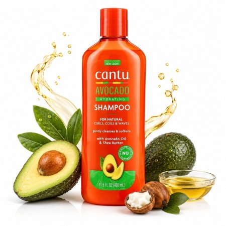 شامبو كانتو بالأفوكادو المرطب (Cantu Avocado Hydrating Shampoo)