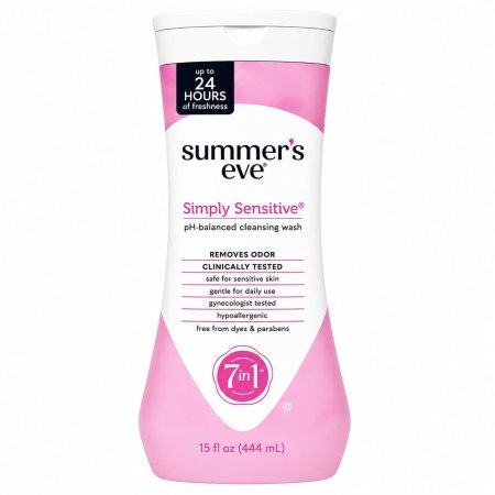 غسول سمرز إيف سيمبلي سينسيتيف للمناطق الحساسة (Summer's Eve Simply Sensitive Cleansing Wash)