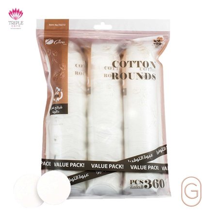 شرائح قطن دائرية من TCare (TCare Cotton Rounds)