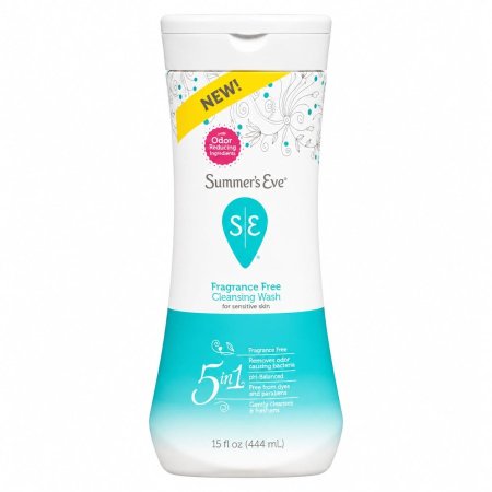 سمرز إيف غسول نسائي خالٍ من العطور – Summer’s Eve Fragrance Free Cleansing Wash – 444 مل