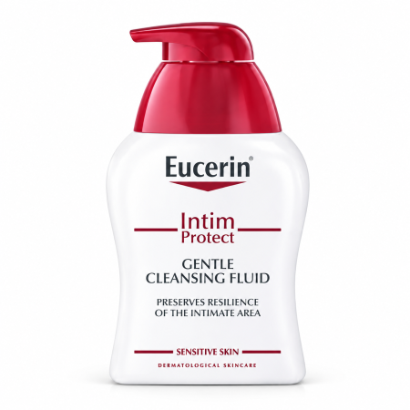 غسول المنطقة الحساسة اللطيف أويسيرين إنتيم بروتكت – Eucerin Intim Protect Gentle Cleansing Fluid <br> <span class='text-color-warm'>سيتوفر قريباً</span>