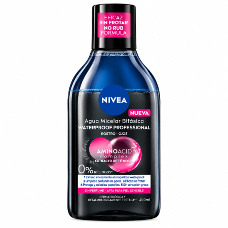 ماء ميسيلار نيفيا ثنائي الطور للمكياج المقاوم للماء NIVEA Biphase Micellar Water Waterproof