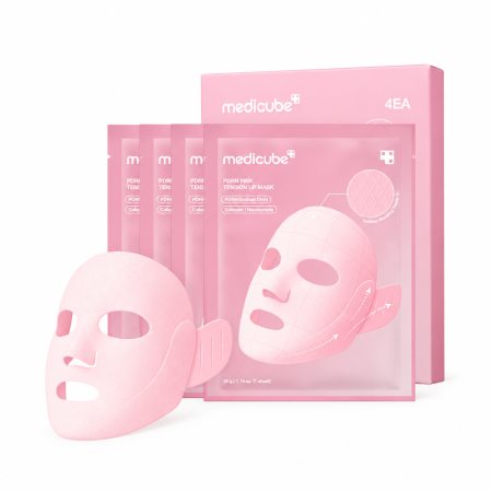 ماسك ميديكوب PDRN الوردي لشد وترطيب البشرة Medicube PDRN Pink Tension Up Mask