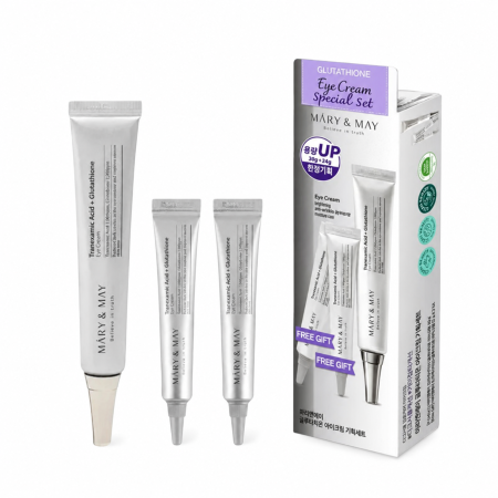 كريم ماري آند ماي للعين بالترانيكساميك والجلوتاثيون Mary & May Tranexamic Acid + Glutathione Eye Cream