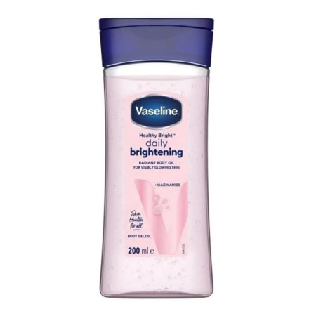 فازلين زيت جل لتفتيح وإشراقة الجسم – Vaseline Healthy Bright Daily Brightening Body Gel Oil