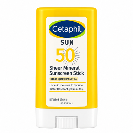 سيتافيل ستيك واقي شمس معدني – Cetaphil Sheer Mineral Sunscreen Stick SPF 50