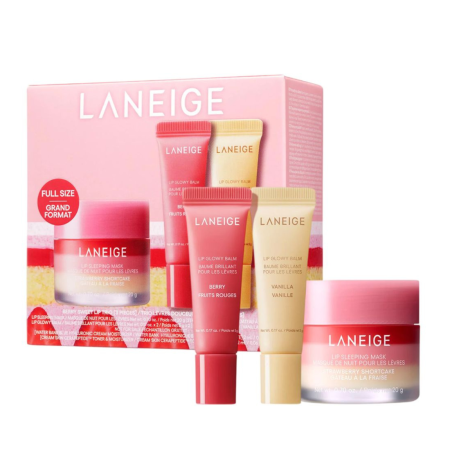 مجموعة لانيج سويت ليب تريو للعناية بالشفاه | LANEIGE Berry Sweet Lip Trio