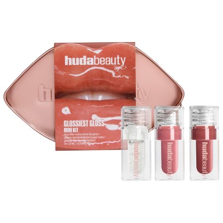 مجموعة هدى بيوتي غلوسيست غلوس ميني – Huda Beauty Glossiest Gloss Mini Kit