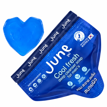 صابونة جون كول فريش للرجال June Cool Fresh Deep Cleanser Soap for Men