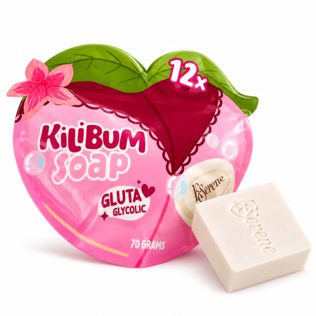 صابونة كيلي بوم بالجلوتاثيون وحمض الجليكوليك Kili Bum Soap Gluta Glycolic