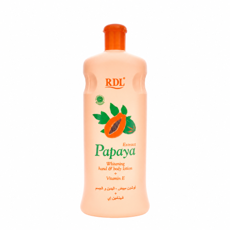 لوشن RDL بالبابايا وفيتامين E RDL Papaya Extract Hand & Body Lotion + Vitamin E
