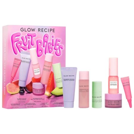 مجموعة جلو ريسبي فروت بيبيز للعناية بالبشرة Glow Recipe Fruit Babies Skincare Kit