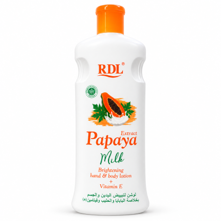 رودل لوشن البابايا لتفتيح اليدين والجسم RDL Papaya Milk Brightening Hand & Body Lotion