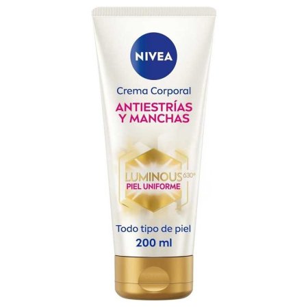 نيفيا لومينوس 630 كريم جسم لعلامات التمدد والبقع – 200 مل NIVEA Luminous 630 Anti-Stretch Marks & Dark Spots Body Cream – 200 ml