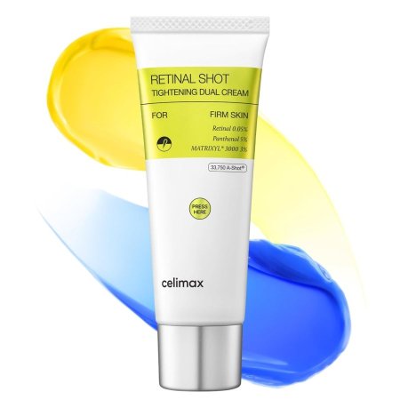سيليماكس ريتينال شوت كريم مزدوج لشد البشرة celimax Retinal Shot Tightening Dual Cream