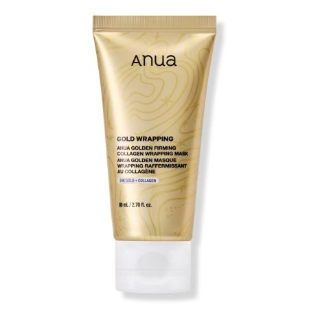 ماسك أنوا الذهبي بالكولاجين لشد وترطيب البشرة – 80 مل Anua Golden Firming Collagen Wrapping Mask – 80ml