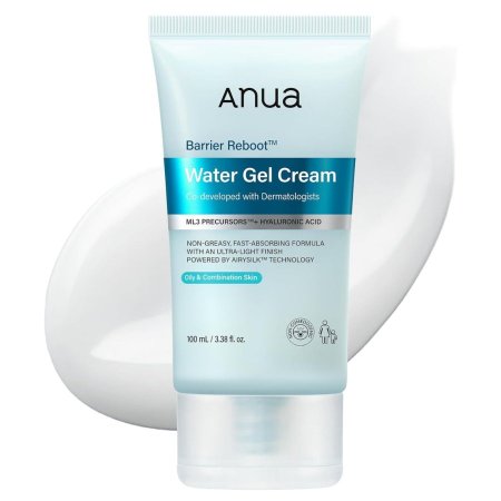 كريم أنوا المائي الجل لإعادة دعم حاجز البشرة – 100 مل Anua Barrier Reboot Water Gel Cream – 100 ml