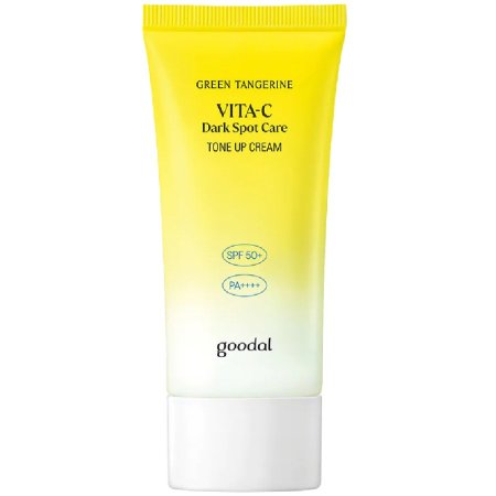كريم جودال جرين تانجرين فيتا سي لتوحيد وإشراقة البشرة SPF 50+ Goodal Green Tangerine Vita-C Dark Spot Care Tone Up Cream SPF 50+ PA++++