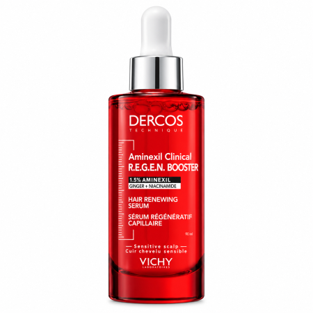 سيروم فيشي ديركوس أمينيكسيل كلينيكال R.E.G.E.N بوستر للشعر 90 مل – Vichy Dercos Aminexil Clinical R.E.G.E.N. Booster