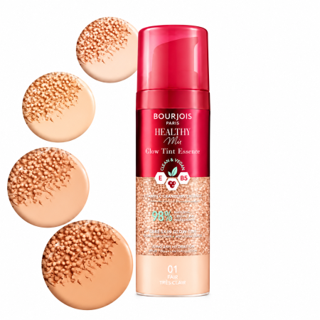 بورجوا هيلثي ميكس جلو تنت إيسنس درجات مختلفة  – Bourjois Healthy Mix Glow Tint Essence