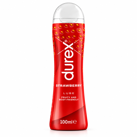 ديوركس مزلق حميمي بنكهة الفراولة 100 مل – Durex Strawberry Lube