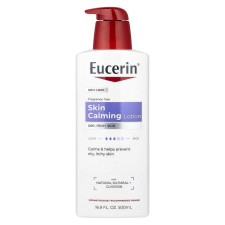 لوشن يوسيرين المهدئ للبشرة الجافة والمصابة بالحكة 500 مل – Eucerin Skin Calming Lotion