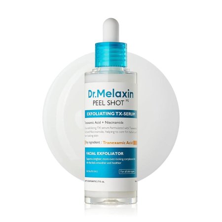 سيروم دكتور ميلاكسين بيل شوت المقشر بحمض الترانيكساميك والنياسيناميد 80 مل – Dr. Melaxin Peel Shot Exfoliating TX-Serum