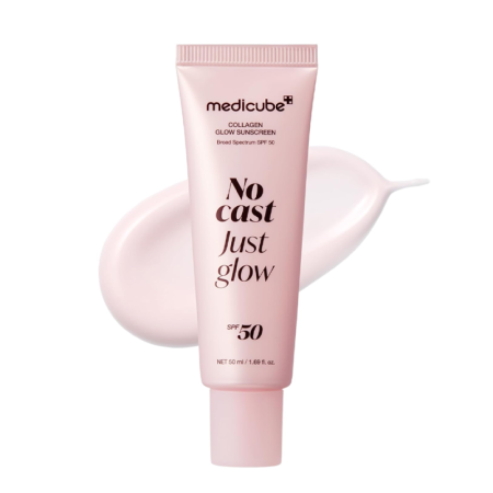 واقي شمس ميديكوب كولاجين جلو SPF 50 بحجم 50 مل – Medicube Collagen Glow Sunscreen SPF 50