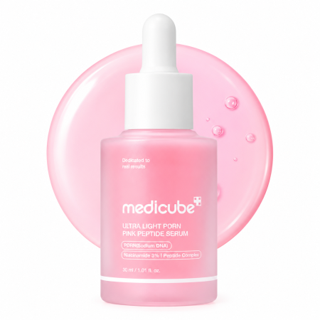 ميديكوب ألترا لايت PDRN بينك بيبتايد سيروم – Medicube Ultra Light PDRN Pink Peptide Serum 30 ml