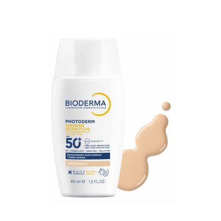 بيوديرما فوتوديرم XDefense ألترا فلويد ملون Shade 01 SPF 50+ – Bioderma Photoderm XDefense Ultra-Fluid Tinted Shade 01 SPF 50+ – 40 ml